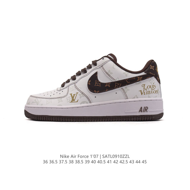 耐克 Nike Air Force 1 '07 Low 空军一号 2024年新款 龙年 含气垫 低帮百搭厚底增高休闲运动板鞋。柔软、弹性十足的缓震性能和出色的中