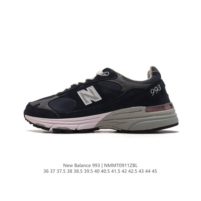 公司级 Newbalance 新百伦993系列美产老爹鞋总统经典复古运动鞋纽巴伦993总统慢跑鞋。卓越的舒适性与经典风格相得益彰，打造出我们的 Made In