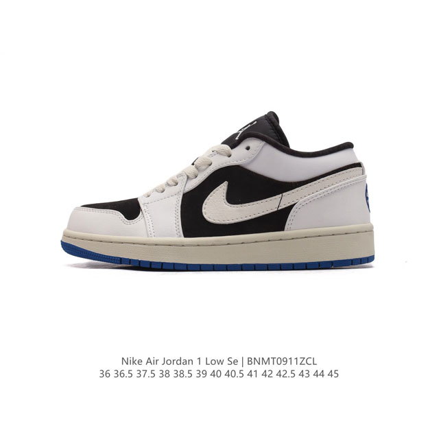 耐克 乔丹air Jordan 1 Low Aj1 乔1 乔丹1代aj1 低帮复古文化休闲运动篮球鞋。从1985 年面世的元年款汲取设计灵感，采用简洁大方的经典