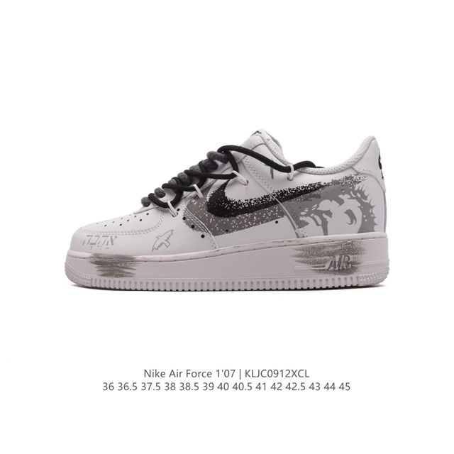 公司级 新款 Af1耐克 Nike Air Force 1 ‘07 Low 空军一号 解构绑带 双鞋带 气垫厚底增高百搭运动板鞋 原楦头原纸板 打造纯正空军版型