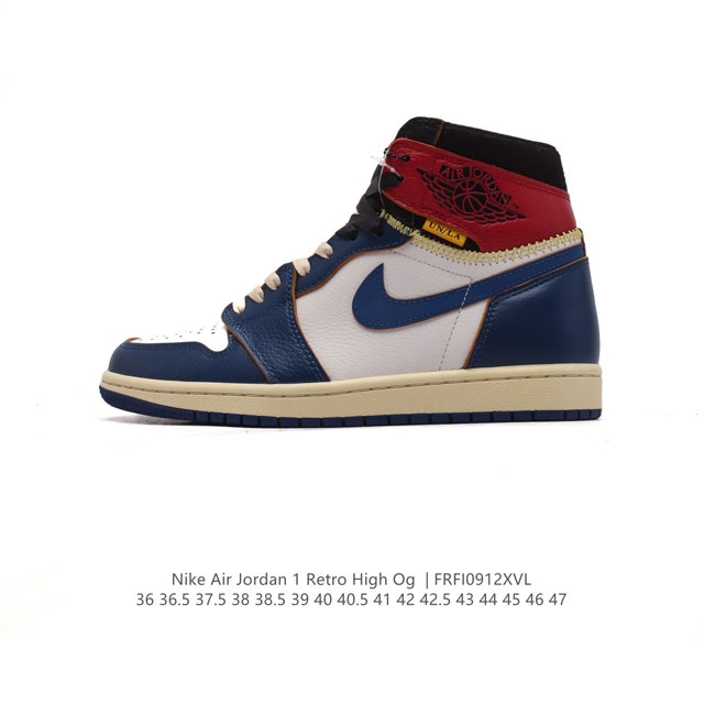 公司级 耐克 男女鞋 Nike Air Jordan 1 Retro High Og 乔丹一代aj1 乔1 Aj1 篮球鞋复刻运动鞋。皮面高帮板鞋的设计灵感源自