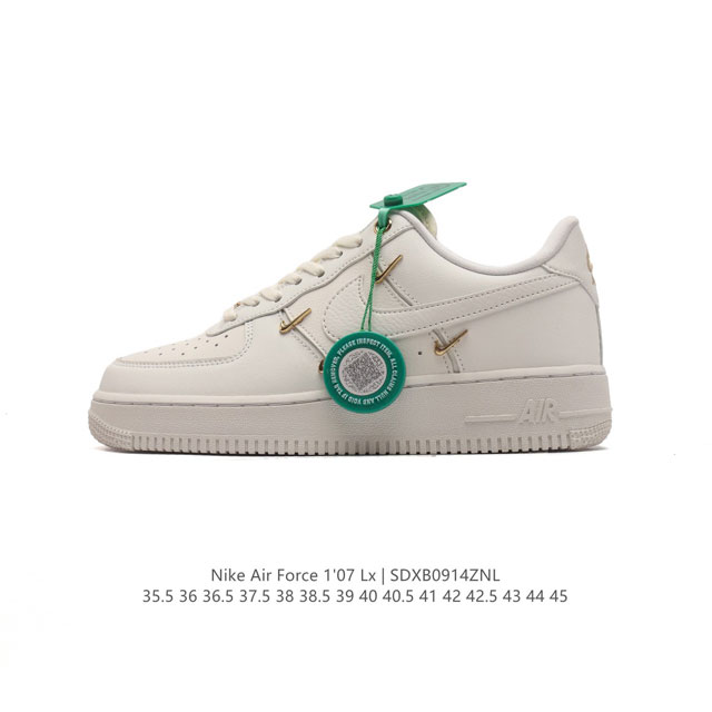 公司级 附赠送logo清洁刷 Af1耐克 Nike Air Force 1 ‘07 Low 空军一号厚底增高百搭休闲运动板鞋 原楦头原纸板 打造纯正空军版型，专