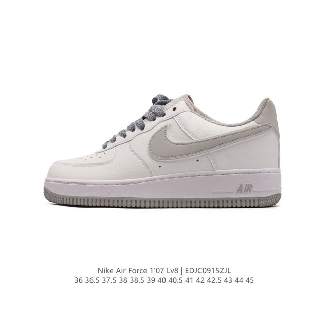 公司级 新款 Af1耐克 Nike Air Force 1 ‘07 Low 空军一号 小白鞋 气垫厚底增高百搭运动板鞋 原楦头原纸板 打造纯正空军版型，专注外贸