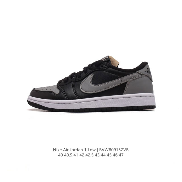 特价纯原版本 耐克 乔丹air Jordan 1 Low Aj1 乔1 乔丹1代aj1 低帮复古文化休闲运动篮球鞋。从1985 年面世的元年款汲取设计灵感，采用