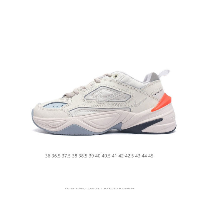 公司级耐克nike Air Monarch M2K 经典复古老爹鞋 夸张流线极符 风靡老爹元素 外形延续当下潮流得未来感老爹鞋 设计干净！ 货号：Bq3378-