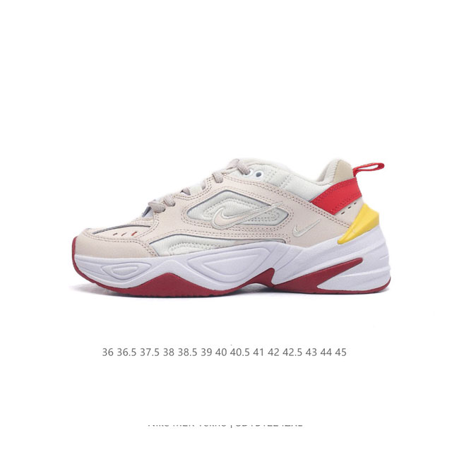 公司级耐克nike Air Monarch M2K 经典复古老爹鞋 夸张流线极符 风靡老爹元素 外形延续当下潮流得未来感老爹鞋 设计干净！ 货号：Bq3378-