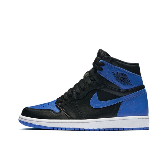 真二层耐克 Nike Air Jordan 1 Retro High Og 乔丹一代aj1 乔1 Aj1 高帮篮球鞋复刻运动鞋 皮面高帮板鞋的设计灵感源自运动夹