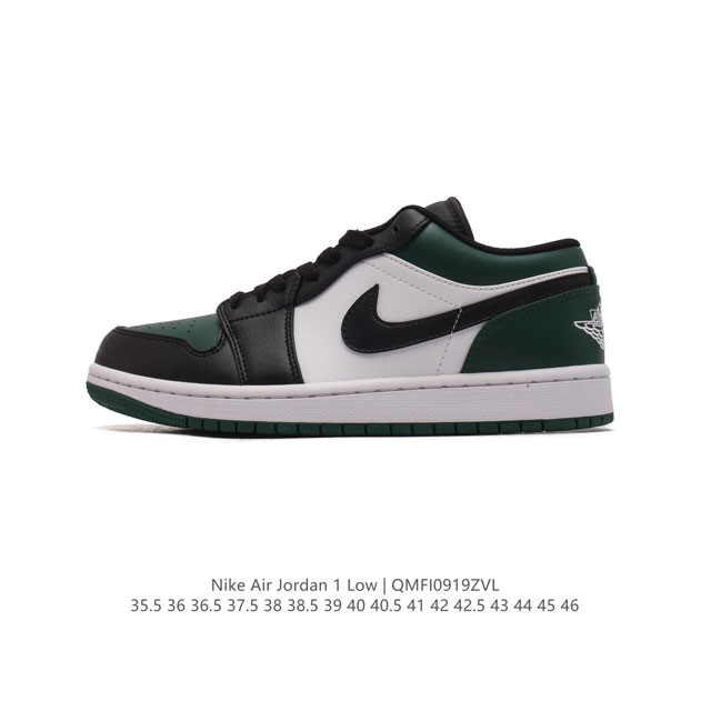 公司级 耐克 乔丹air Jordan 1 Low Aj1 乔1 乔丹1代aj1 低帮复古文化休闲运动篮球鞋。从1985 年面世的元年款汲取设计灵感，采用简洁大