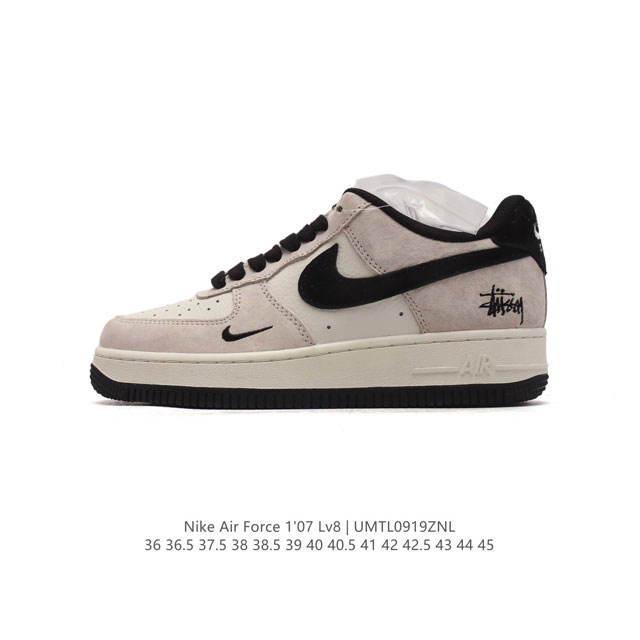 公司级 新款 Af1耐克 Nike Air Force 1 ‘07 Low 空军一号 小白鞋 气垫厚底增高百搭运动板鞋 原楦头原纸板 打造纯正空军版型，专注外贸