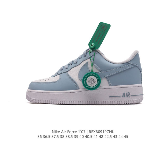 公司级 附赠送logo清洁刷 Af1耐克 Nike Air Force 1 ‘07 Low 空军一号厚底增高百搭休闲运动板鞋 原楦头原纸板 打造纯正空军版型，专