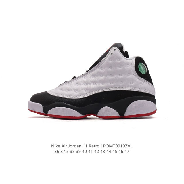 耐克 Nike Air Jordan 13 Retro 高帮 Aj13 乔丹13代 乔丹篮球鞋系列运动鞋，Airjordan 13以黑豹的风格制成，从猫咪般的反