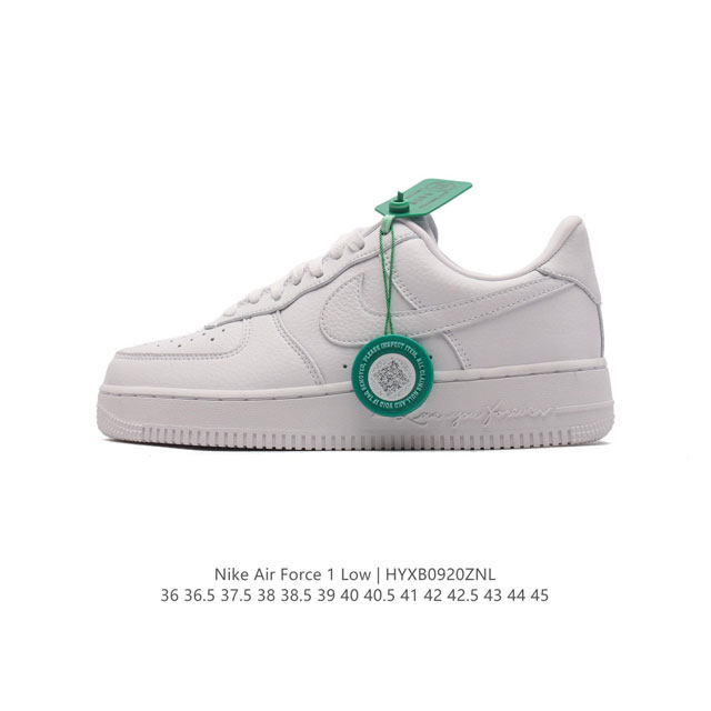 公司级 附赠送logo清洁刷 Af1耐克 Nike Air Force 1 ‘07 Low 空军一号厚底增高百搭休闲运动板鞋 原楦头原纸板 打造纯正空军版型，专