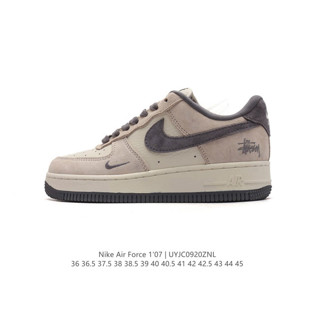 公司级 新款 Af1耐克 Nike Air Force 1 ‘07 Low 空军一号 气垫厚底增高百搭运动板鞋 原楦头原纸板 小白鞋 打造纯正空军版型，专注外贸