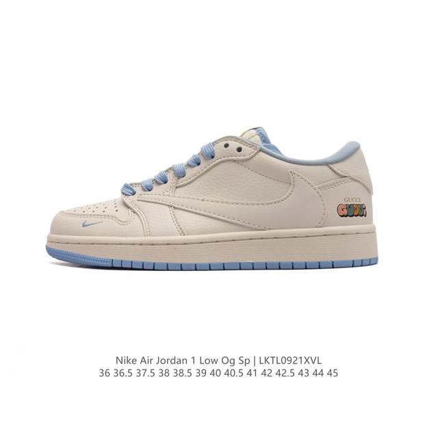 公司级 真标 耐克 Nike Air Jordan 1 Low Og Sp Military Blue Aj1乔1 倒勾 低帮篮球鞋 Aj1 乔丹1代 Aj1