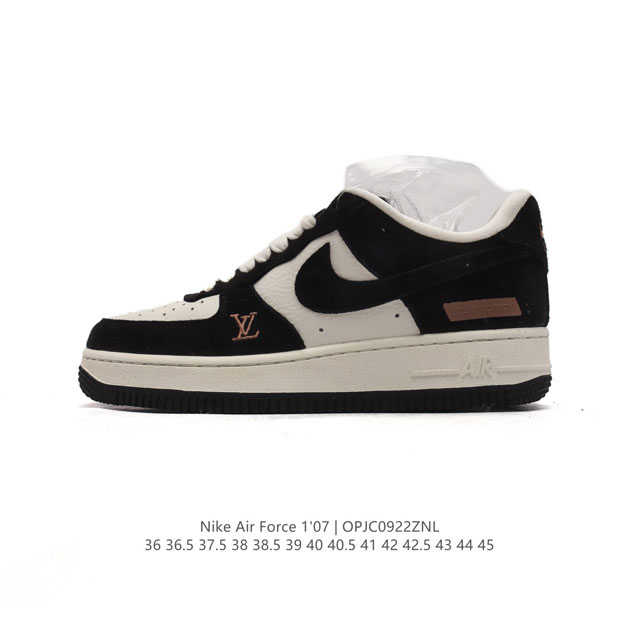 公司级 新款 Af1耐克 Nike Air Force 1 ‘07 Low 空军一号 气垫厚底增高百搭运动板鞋 原楦头原纸板 小白鞋 打造纯正空军版型，专注外贸