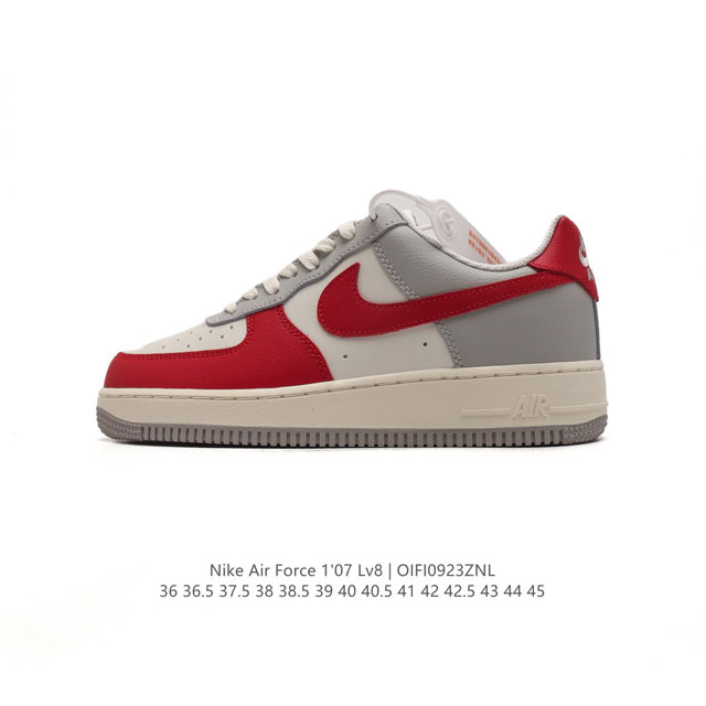 公司级 新款 Af1耐克 Nike Air Force 1 ‘07 Low 空军一号 气垫厚底增高百搭运动板鞋 原楦头原纸板 小白鞋 打造纯正空军版型，专注外贸