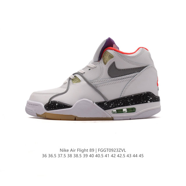 耐克 超酷nike Air Flight 89气垫鞋aj4简版兄弟款篮球鞋男女运动鞋。Air Jordan 4 的 “孪生兄弟” Nike Air Flight