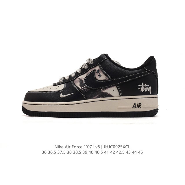 公司级 新款 Af1耐克 Nike Air Force 1 ‘07 Low 空军一号 黑神话悟空 限量版 气垫厚底增高百搭运动板鞋 原楦头原纸板 小白鞋 打造纯