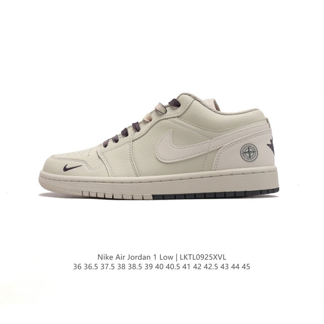 公司级 耐克 乔丹air Jordan 1 Low Aj1 乔1 乔丹1代aj1 低帮复古文化休闲运动篮球鞋。从1985 年面世的元年款汲取设计灵感，采用简洁大