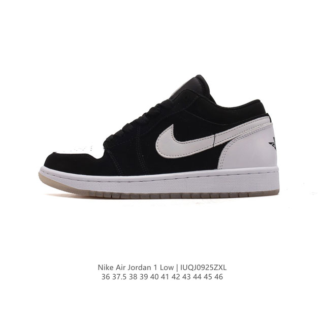 耐克 乔丹air Jordan 1 Low Aj1 乔1 乔丹1代aj1 低帮复古文化休闲运动篮球鞋。从1985 年面世的元年款汲取设计灵感，采用简洁大方的经典