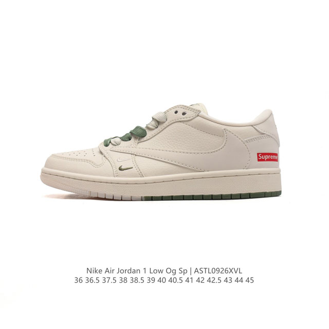 公司级 真标 耐克 Nike Air Jordan 1 Low Og Sp Military Blue Aj1乔1 倒勾 低帮篮球鞋 Aj1 乔丹1代 Aj1