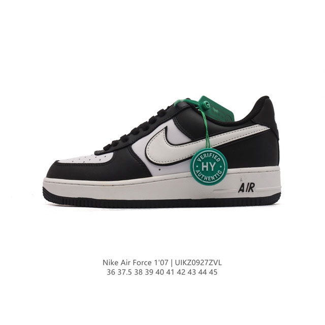 公司级 附赠送logo清洁刷 Af1耐克 Nike Air Force 1 ‘07 Low 空军一号厚底增高百搭休闲运动板鞋 原楦头原纸板 打造纯正空军版型，专