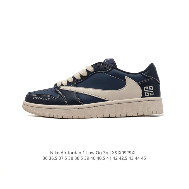 公司级 真标 耐克 Nike Air Jordan 1 Low Og Sp Military Blue Aj1乔1 倒钩 低帮篮球鞋 Aj1 乔丹1代 Aj1