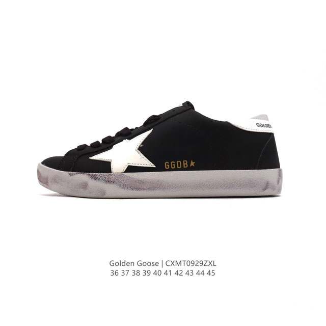 Golden Goose Deluxe Brand Sstar来自意大利ggdb脏出天际的小脏鞋 潮复古板鞋，宋仲基欧巴各种剧照上脚~日常上脚~纯正的意大利全进