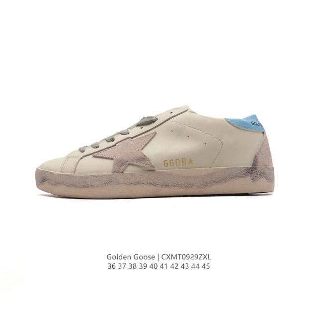 Golden Goose Deluxe Brand Sstar来自意大利ggdb脏出天际的小脏鞋 潮复古板鞋，宋仲基欧巴各种剧照上脚~日常上脚~纯正的意大利全进