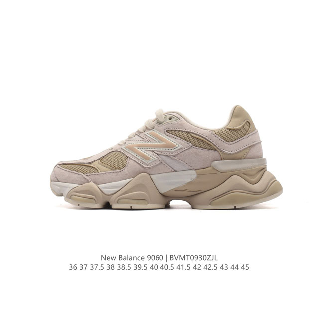 公司级 Nb 新百伦 New Balance Nb9060小象蹄男女款9060舒适百搭老爹鞋。全新 9060 款式将经典风格与现代设计融合到日常多功能性中。 9