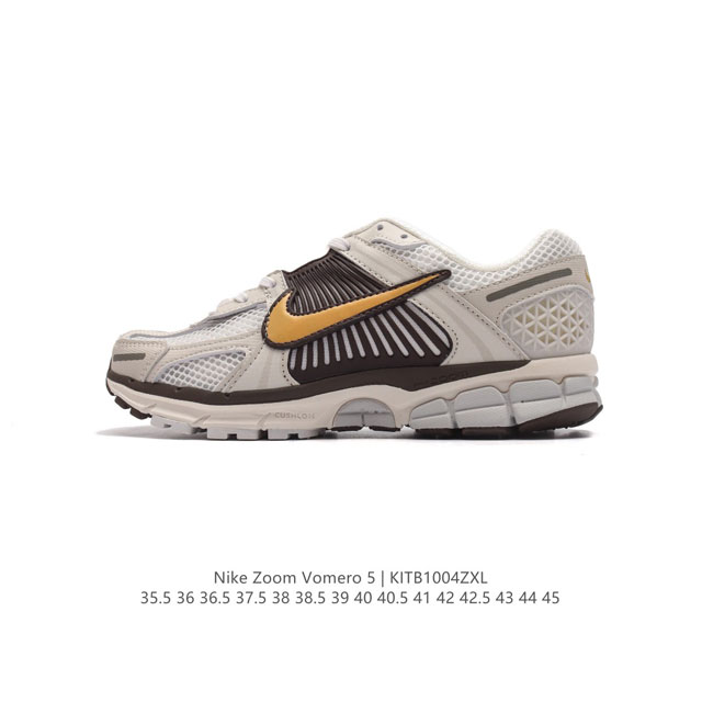 公司级 Nike 耐克夏季 Zoom Vomero 5 运动鞋休闲训练跑步鞋。Nike Zoom Vomero 5 男女子运动鞋妥帖包覆足部，提供透气支撑效果。