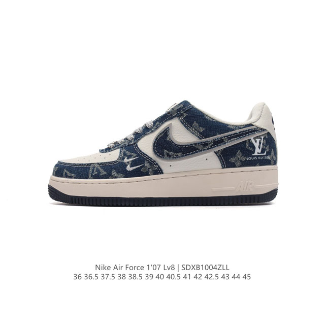 耐克 Nike Air Force 1 '07 Low 空军一号含气垫 小白鞋 低帮百搭厚底增高休闲运动板鞋。柔软、弹性十足的缓震性能和出色的中底设计，横跨复古