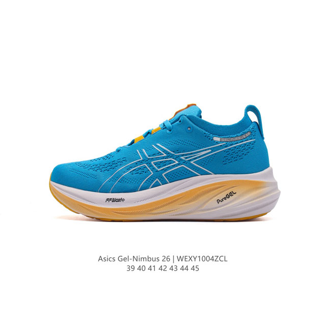 Asics Gel Nimbus26 2024 01#亚瑟士#跑步鞋 超厚底增高百搭老爹鞋 最舒适跑鞋，中底两大独家科技都带来全新能量，造就历来最软弹的 Gel