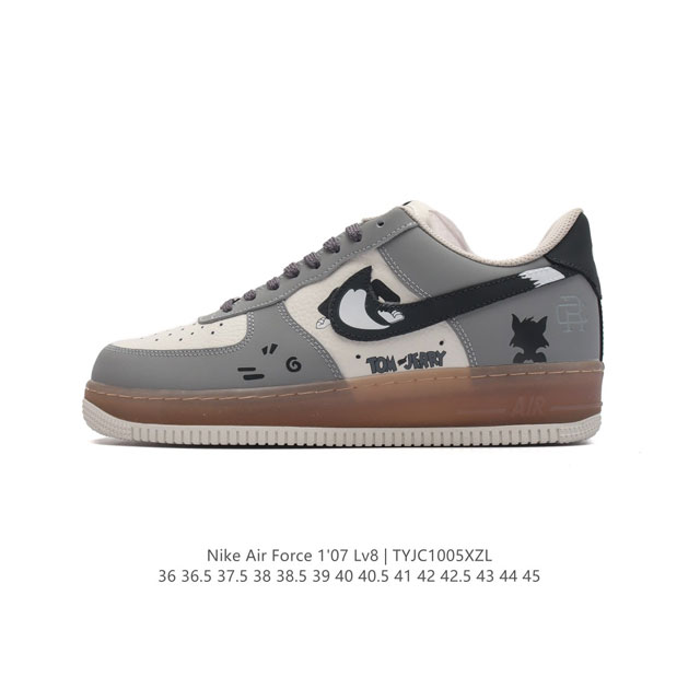 公司级 新款 Af1耐克 Nike Air Force 1 ‘07 Low 空军一号 气垫厚底增高百搭运动板鞋 原楦头原纸板 小白鞋 打造纯正空军版型，专注外贸