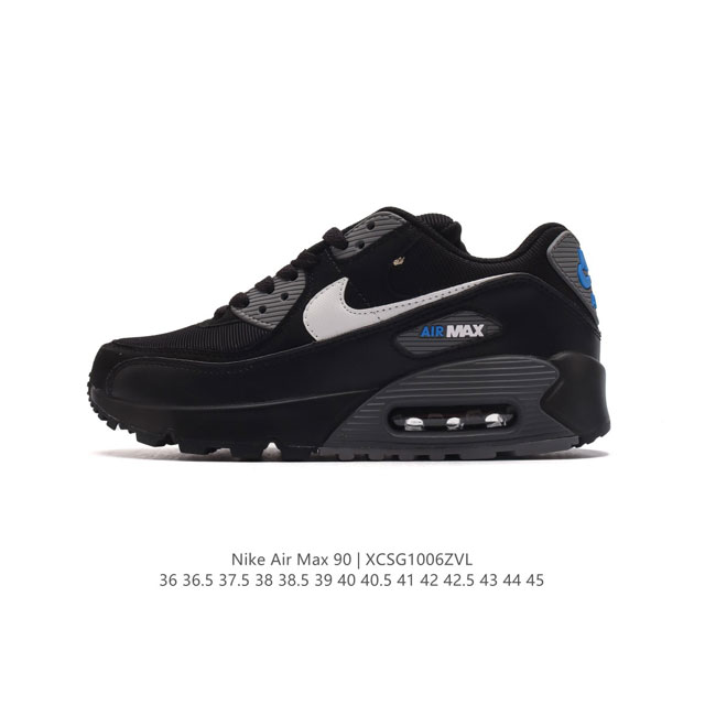 公司级 Nike耐克运动鞋 Air Max 90 健身运动跑鞋休闲鞋 复古风十足！Air Max 90 作为 Nike 旗下最经典的鞋型之一，凭借着百搭的造型，