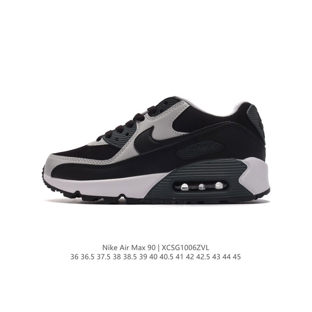 公司级 Nike耐克运动鞋 Air Max 90 健身运动跑鞋休闲鞋 复古风十足！Air Max 90 作为 Nike 旗下最经典的鞋型之一，凭借着百搭的造型，