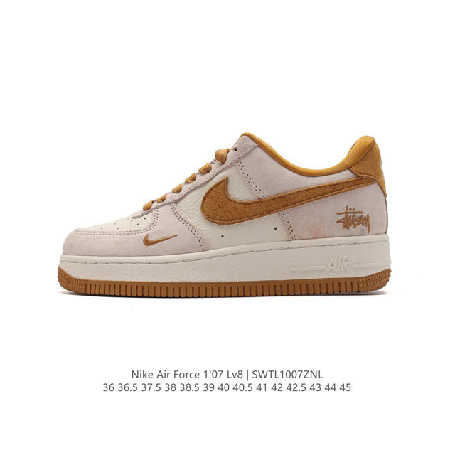 公司级 Af1耐克 Nike Air Force 1 ‘07 Low 空军一号 厚底增高百搭运动板鞋 原楦头原纸板 打造纯正空军版型，专注外贸渠道 全掌内置蜂窝