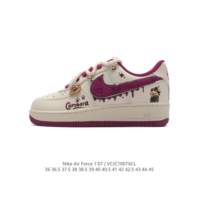 公司级 Af1耐克 Nike Air Force 1 ‘07 Low 空军一号 厚底增高百搭运动板鞋 原楦头原纸板 打造纯正空军版型，专注外贸渠道 全掌内置蜂窝