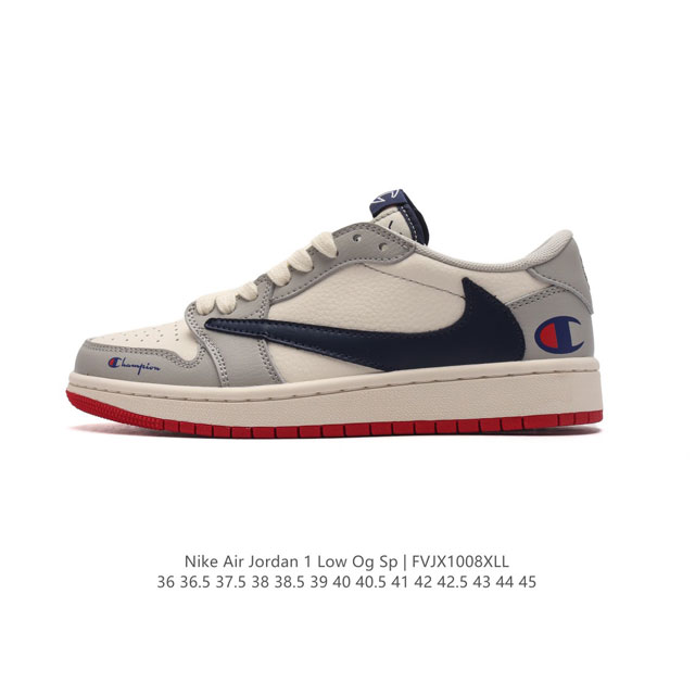 公司级 真标 耐克 Nike Air Jordan 1 Low Og Sp Military Blue Aj1乔1 倒钩 低帮篮球鞋 Aj1 乔丹1代 Aj1