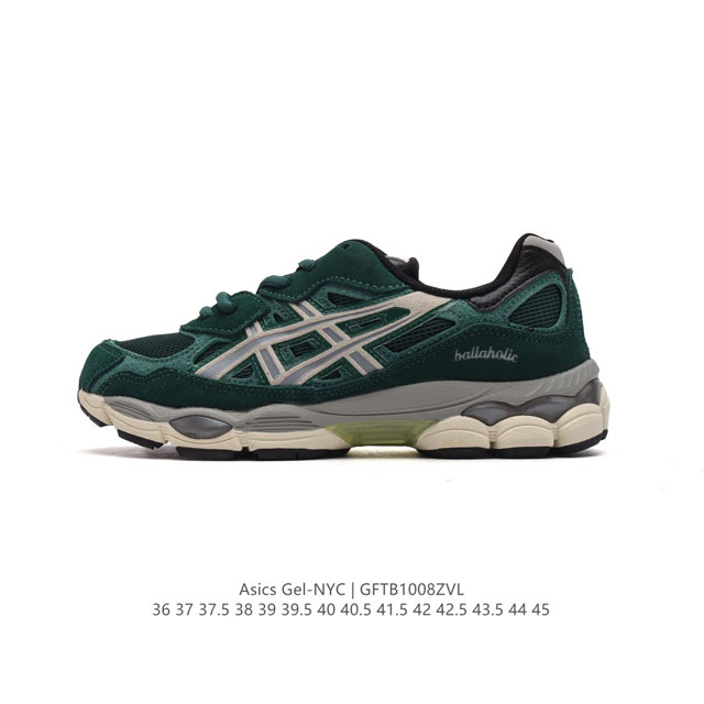 公司级 Asicsgel-Nyc复古单品 亚瑟士asicstiger 新款休闲鞋 厚底街头运动休闲鞋，Asics亚瑟士推出全新gel-Nyc，彰显纽约都市活力。