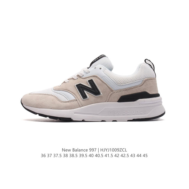 新百伦 New Balance Nb官方男女鞋997系列 时尚舒适休闲运动鞋男女款休闲复古鞋，拼接鞋面，具有良好的强度，弹性特点。舒适耐磨，与织物拼接，全面提升