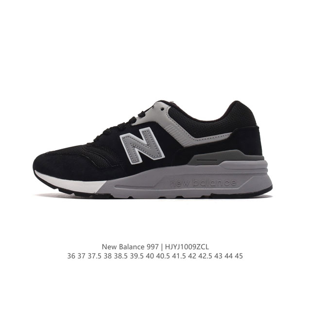 新百伦 New Balance Nb官方男女鞋997系列 时尚舒适休闲运动鞋男女款休闲复古鞋，拼接鞋面，具有良好的强度，弹性特点。舒适耐磨，与织物拼接，全面提升