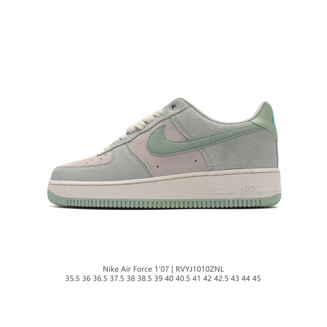 公司级 Af1耐克 Nike Air Force 1 ‘07 Low 空军一号 小白鞋 厚底增高百搭运动板鞋 原楦头原纸板 打造纯正空军版型，专注外贸渠道 全掌