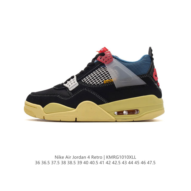 公司级 耐克 Nike Air Jordan 4 Retro Og 低帮 迈克尔 乔丹aj4代乔4 复古休闲运动文化篮球鞋。秉承轻量化的速度型篮球鞋设计思想完成