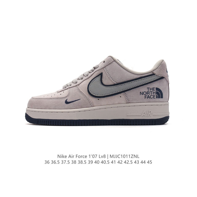 公司级 耐克 Nike Air Force 1 '07 Low 空军一号含气垫 小白鞋 Dior Gucci联名 低帮百搭厚底增高休闲运动板鞋。柔软、弹性十足的