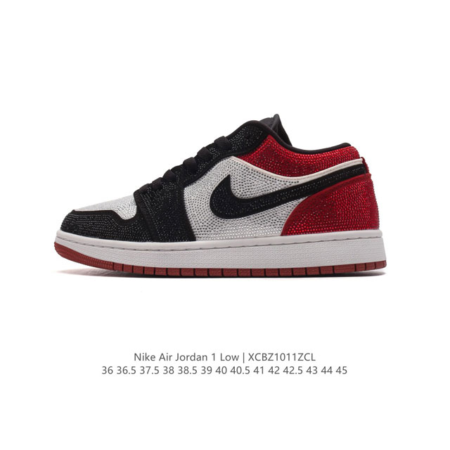 真标 耐克 乔丹air Jordan 1 Low Aj1 乔1 乔丹1代aj1 低帮复古文化休闲运动篮球鞋。从1985 年面世的元年款汲取设计灵感，采用简洁大方