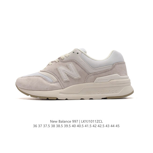 新百伦 New Balance Nb官方男女鞋997系列 时尚舒适休闲运动鞋男女款休闲复古鞋，拼接鞋面，具有良好的强度，弹性特点。舒适耐磨，与织物拼接，全面提升