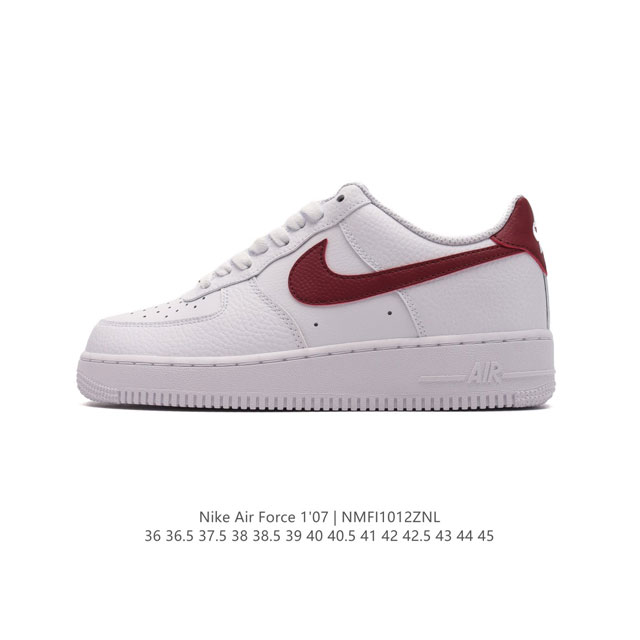 公司级 Af1耐克 Nike Air Force 1 ‘07 Low 空军一号 小白鞋 厚底增高百搭运动板鞋 原楦头原纸板 打造纯正空军版型，专注外贸渠道 全掌