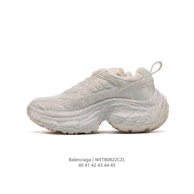 纯原版本 ，超大廓形“巨人鞋”,法国高端奢侈品牌-巴黎世家balenciaga Cargo Sneaker 10Xl船型系列低帮复古阔型厚底老爹风潮流百搭休闲运