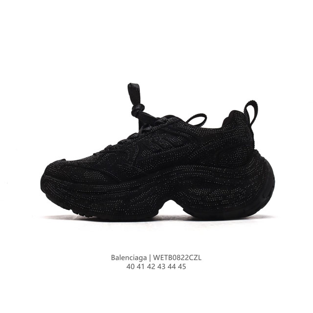 纯原版本 ，超大廓形“巨人鞋”,法国高端奢侈品牌-巴黎世家balenciaga Cargo Sneaker 10Xl船型系列低帮复古阔型厚底老爹风潮流百搭休闲运